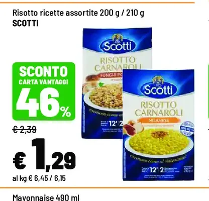 Risotto assortito