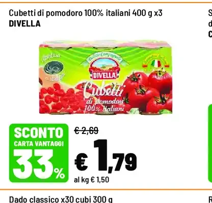Cubetti di pomodoro