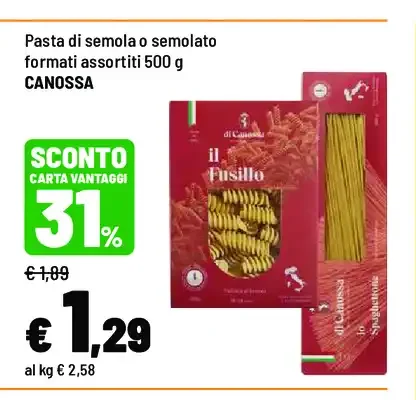 Pasta di semola o semolato