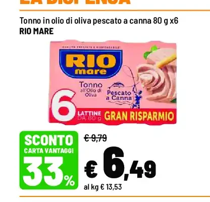 Tonno in olio di oliva