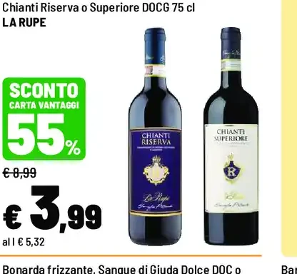Chianti Riserva o Superiore DOCG