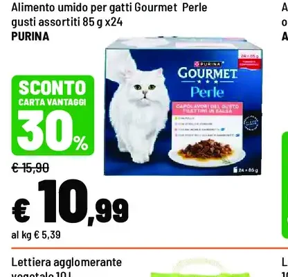 Alimento umido per gatti Gourmet Perle gusti assortiti