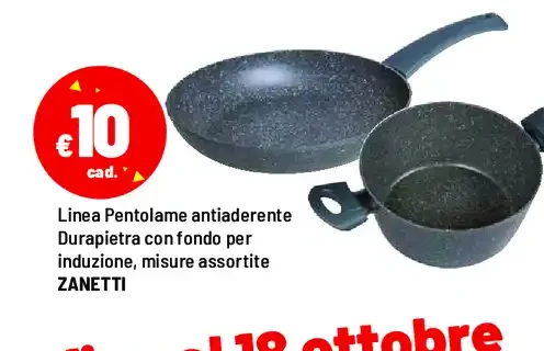 Linea pentolame antiaderente Durapietra