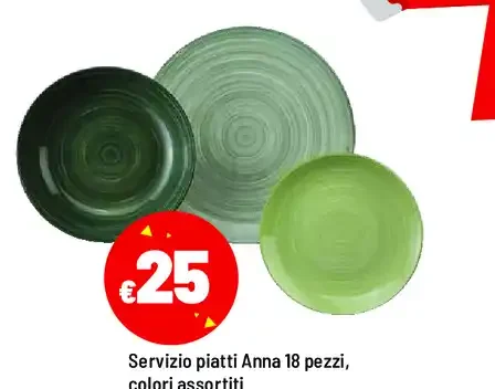 Servizio piatti Anna