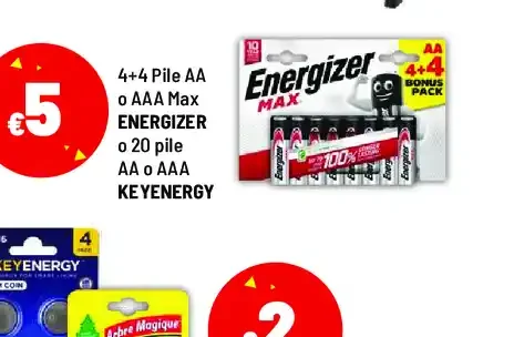 Pile Energizer Max
