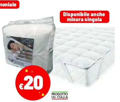 Topper Trapuntato matrimoniale