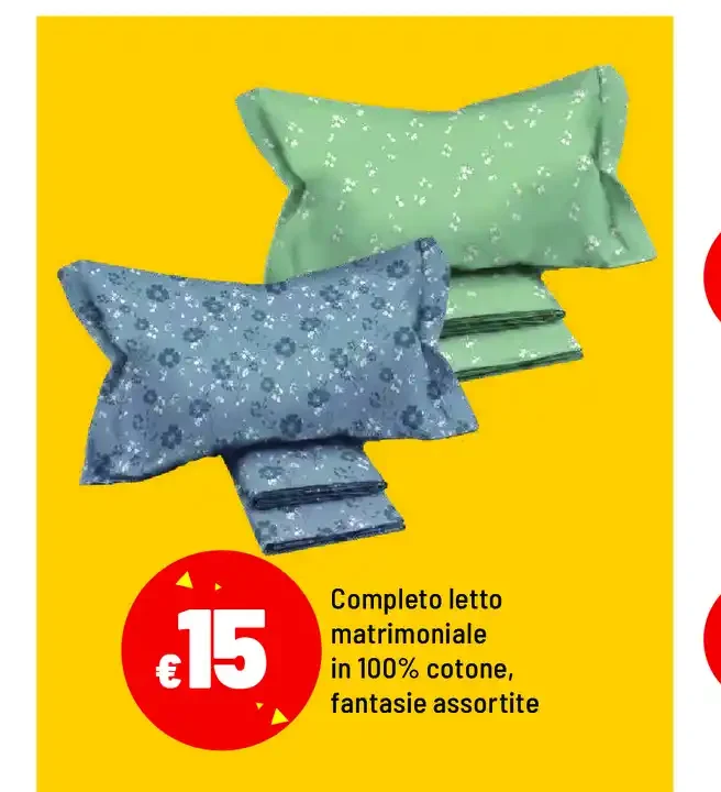 Completo letto matrimoniale