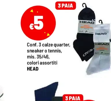Confezione calze quarter