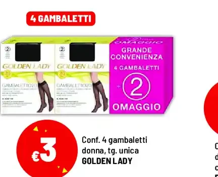 Confezione gambaletti donna