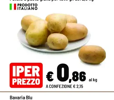 Patate a pasta gialla
