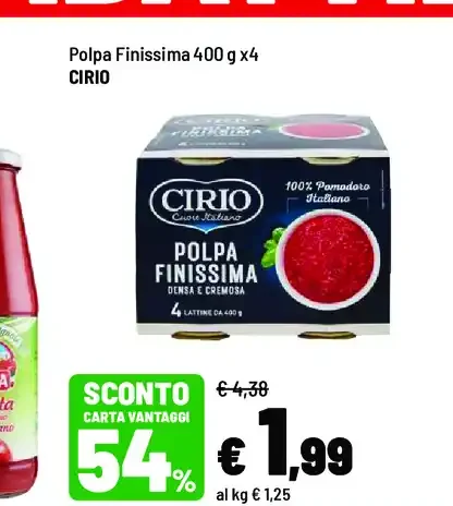 Polpa finissima