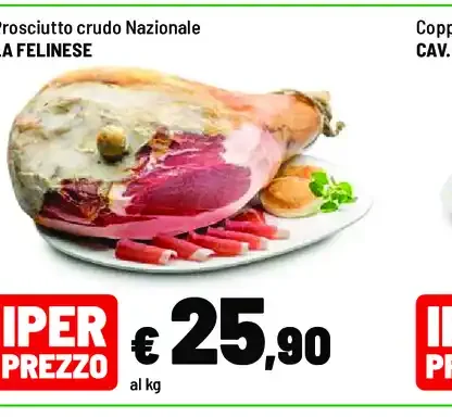 Prosciutto crudo nazionale