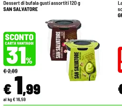 Dessert di bufala