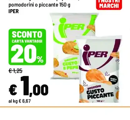 Patatine lime e pepe rosa, pomodorini o piccante