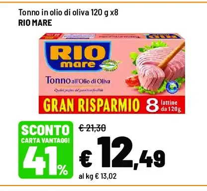 Tonno in olio di oliva