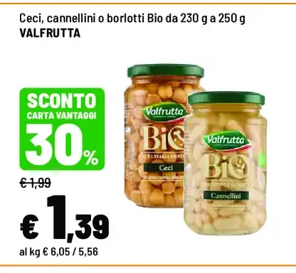 Ceci, cannellini o borlotti Bio