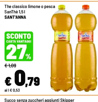 Estathé limone o pesca