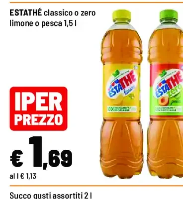 Estathé classico o zero