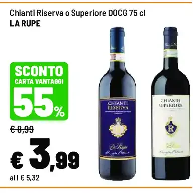 Chianti Riserva o Superiore DOCG