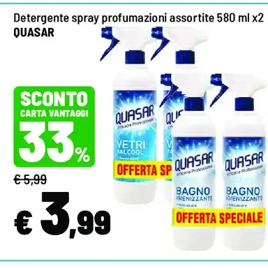 Detergente spray