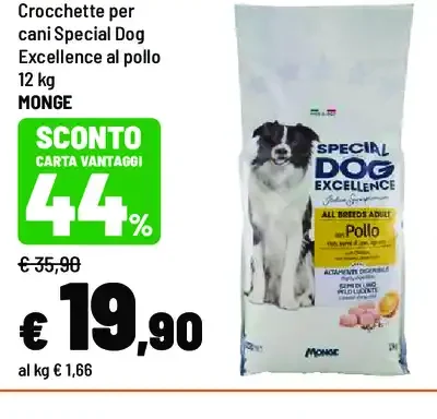 Crocchette per cani Special Dog Excellence al pollo
