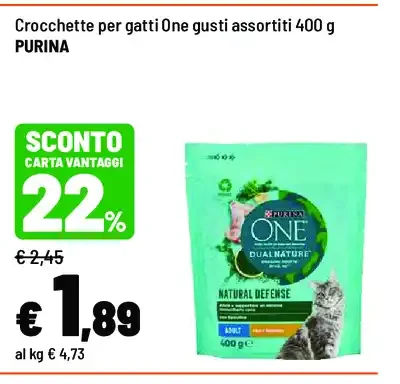 Crocchette per gatti One gusti assortiti