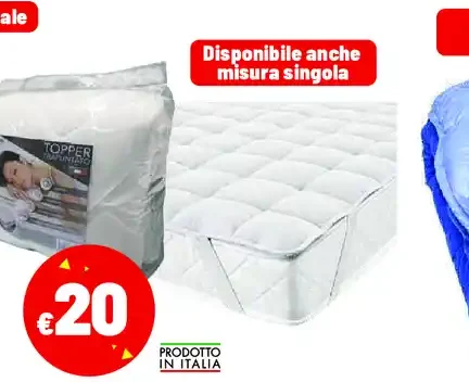Topper Trapuntato matrimoniale