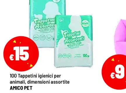 Tappetini igienici per animali