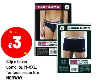 Slip o boxer uomo