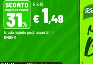 Brodo liquido gusti assortiti
