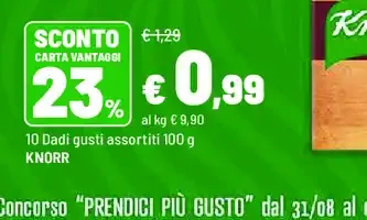 Dadi gusti assortiti