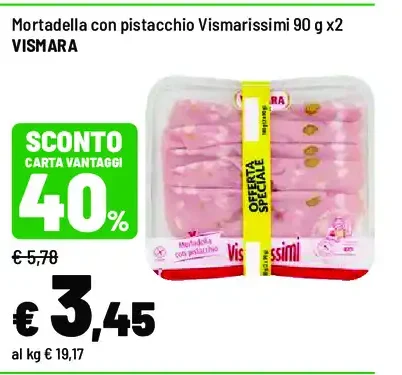 Mortadella con pistacchio