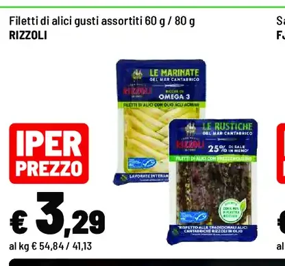 Filetti di alici