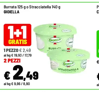 Burrata o Stracciatella