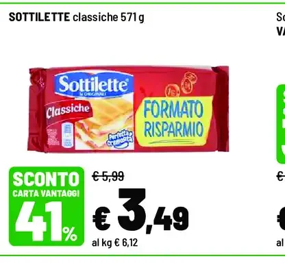 Sottilette classiche
