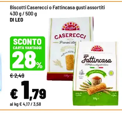 Biscotti Caserecci o Fattincasa