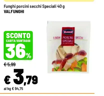 Funghi porcini secchi Speciali