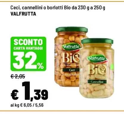 Ceci, cannellini o borlotti Bio