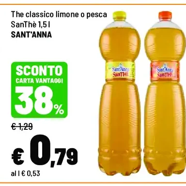 Thé Sant’He limone o pesca