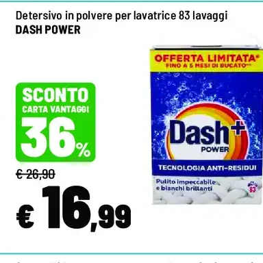 Detersivo in polvere per lavatrice