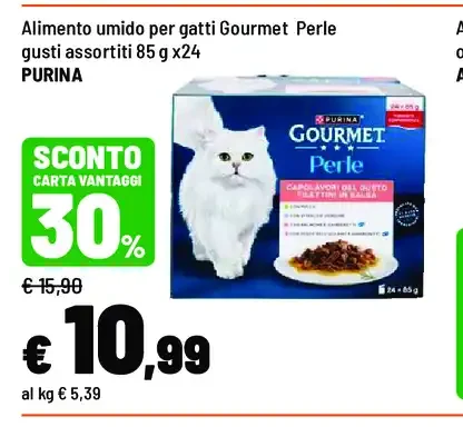 Alimento umido per gatti Gourmet Perle