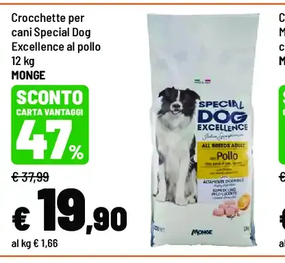 Crocchette per cani Special Dog Excellence al pollo