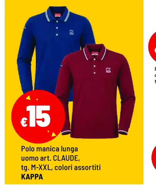 Polo manica lunga uomo