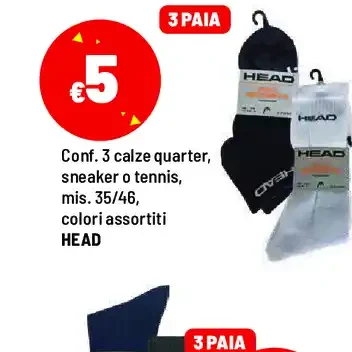 Confezione calze quarter