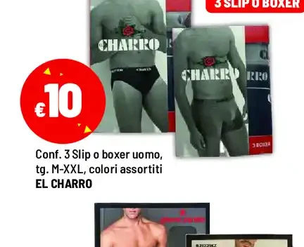 Confezione slip o boxer uomo
