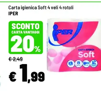 Carta igienica Soft
