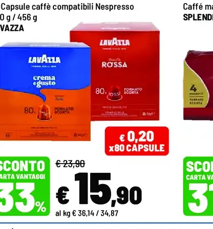 Capsule caffè compatibili Nespresso