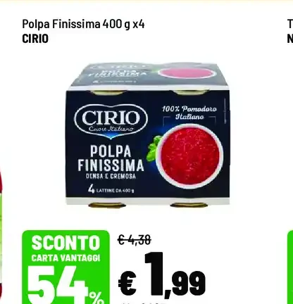 Polpa finissima