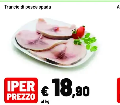Trancio di pesce spada