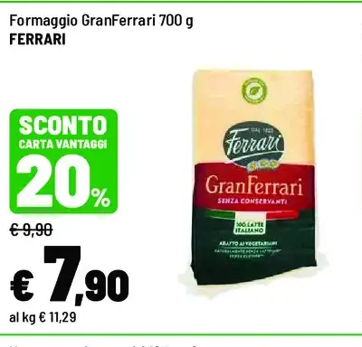 Formaggio GranFerrari
